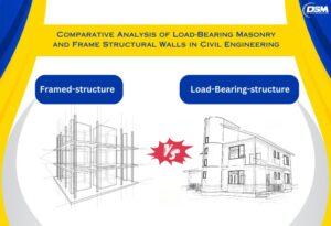 Comparative Analysis of Load-Bearing Masonry and Frame Structural Walls in Civil Engineering